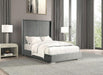 Cadwell E.King, Queen, & Full Bed White, Gray, & Black - US Furniture & Mattress (Waterbury,CT)*