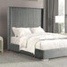 Cadwell E.King, Queen, & Full Bed White, Gray, & Black - US Furniture & Mattress (Waterbury,CT)*