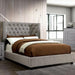 Cayla Cal.King, E.King, & Queen Bed Silver & Grey - US Furniture & Mattress (Waterbury,CT)*