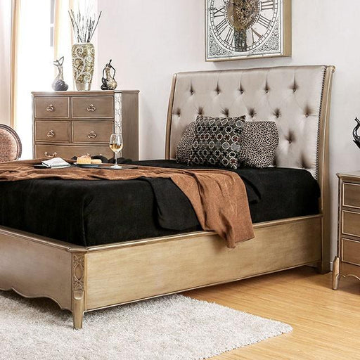 Celine E.King Bed - US Furniture & Mattress (Waterbury,CT)*