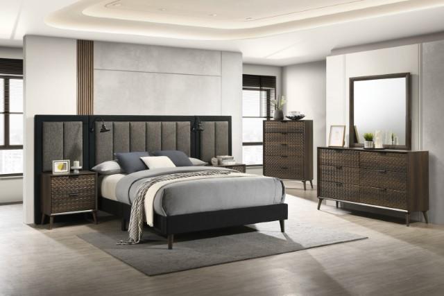 Chalfont E.King & Queen Bed - US Furniture & Mattress (Waterbury,CT)*