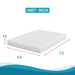 Artemisia 10" Memory Foam Mattress White - US Furniture & Mattress (Waterbury,CT)*