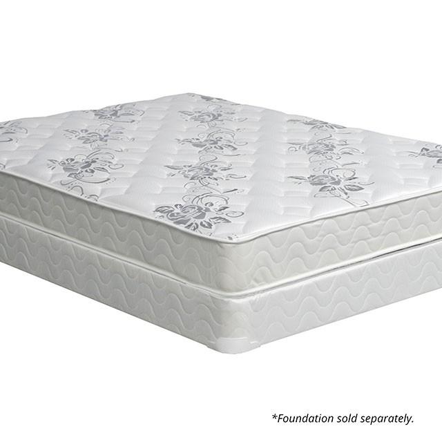 ELBERTYNA White 8" Tight Top Mattress, Cal.King - US Furniture & Mattress (Waterbury,CT)*