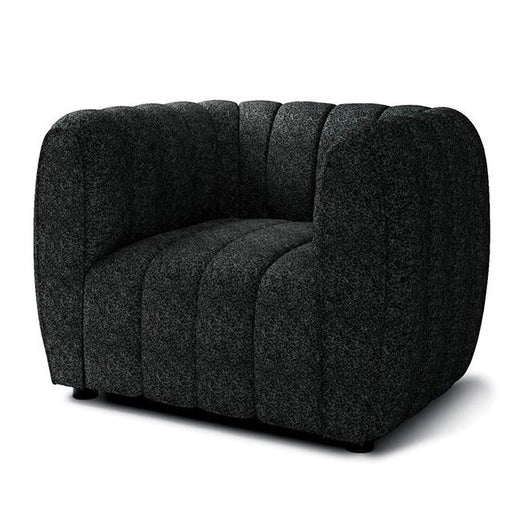 AVERSA Chair, Black, Gray, & White - US Furniture & Mattress (Waterbury,CT)*