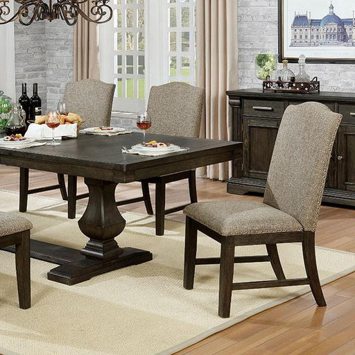 Faulk Dining Table Set with Bench - US Furniture & Mattress (Waterbury,CT)*