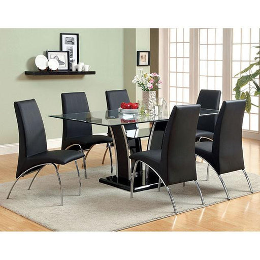Glenview 7 Pc Dining Table Set - US Furniture & Mattress (Waterbury,CT)*