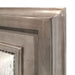 Golva E.King & Queen Bed White & Silver - US Furniture & Mattress (Waterbury,CT)*