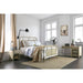 Haldus Cal.King, E.King, & Twin Bed White, Ivory, & Red - US Furniture & Mattress (Waterbury,CT)*
