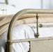 Haldus Cal.King, E.King, & Twin Bed White, Ivory, & Red - US Furniture & Mattress (Waterbury,CT)*