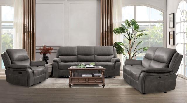 HENRICUS Loveseat, Dark Gray - US Furniture & Mattress (Waterbury,CT)*