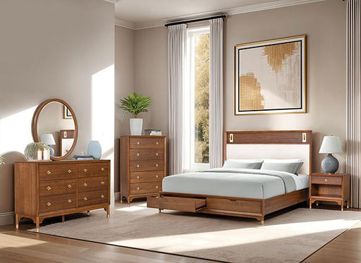 Hepburne E.King & Queen Bed With Storage & Without Storage - US Furniture & Mattress (Waterbury,CT)*