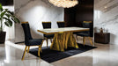 Basilicata Dining Table - US Furniture & Mattress (Waterbury,CT)*
