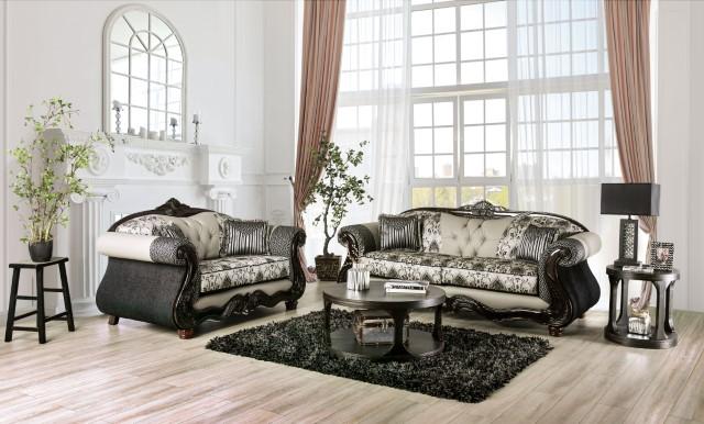 CRESPIGNANO Sofa, Black/Gray