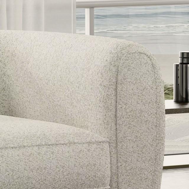 VERDAL Loveseat, Off-White - US Furniture & Mattress (Waterbury,CT)*
