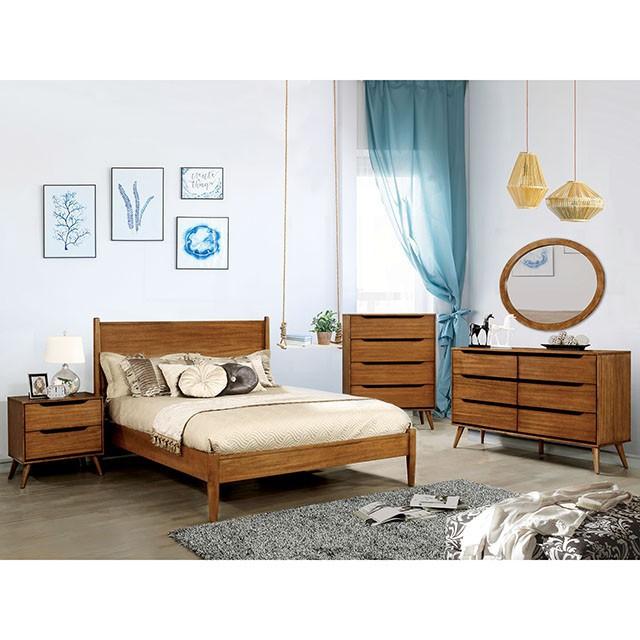 Lennart Oak Rectangular Mirror - US Furniture & Mattress (Waterbury,CT)*