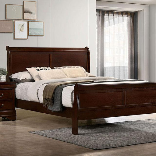 Louis Philippe Full, Twin, Full, & King Bed Black, Grey, Brown & White - US Furniture & Mattress (Waterbury,CT)*