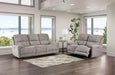 MORCOTE Power Sofa, Light Gray - US Furniture & Mattress (Waterbury,CT)*