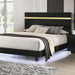 Lillestrom E.King, Queen, Full, & Full Bed Black & White - US Furniture & Mattress (Waterbury,CT)*