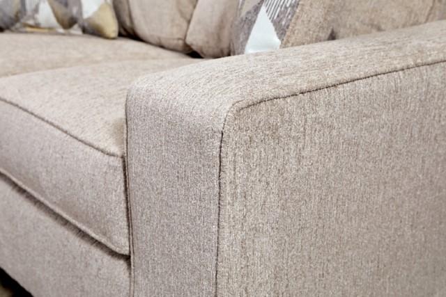 WEST ACTION Sofa, Beige - US Furniture & Mattress (Waterbury,CT)*