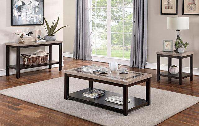 ROSETTA Sofa Table - US Furniture & Mattress (Waterbury,CT)*