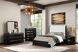 Osterley Queen Bedroom Set Black - US Furniture & Mattress (Waterbury,CT)*