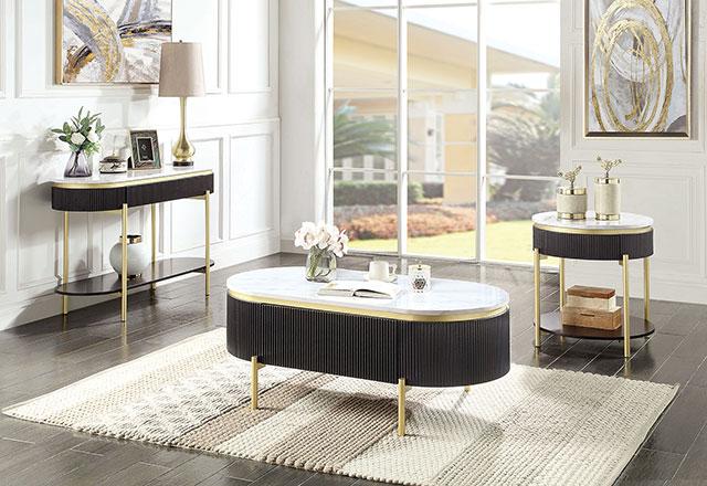 KOBLENZ End Table, Dark Walnut - US Furniture & Mattress (Waterbury,CT)*