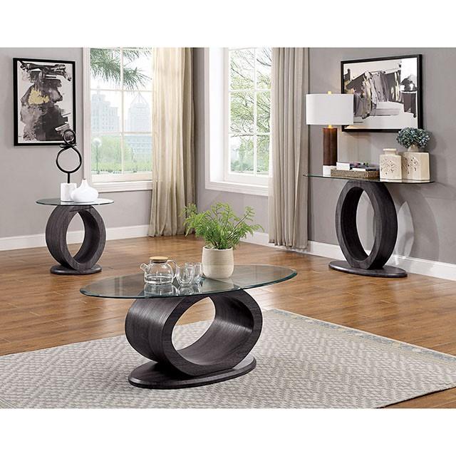 Lodia Gray Sofa Table - US Furniture & Mattress (Waterbury,CT)*