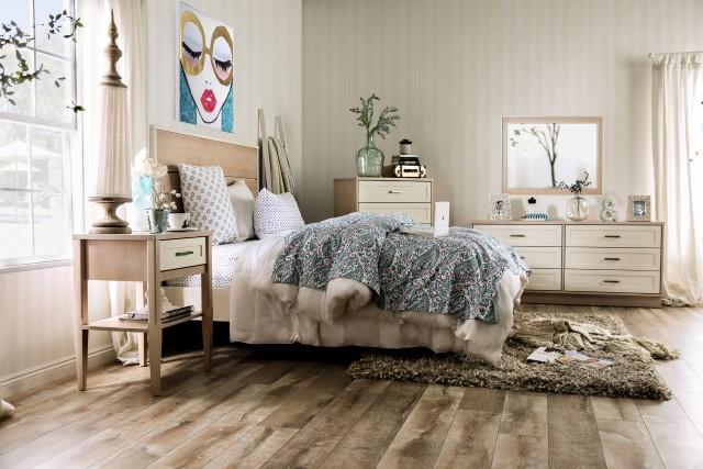 Roseburg Cal.King Bed - US Furniture & Mattress (Waterbury,CT)*