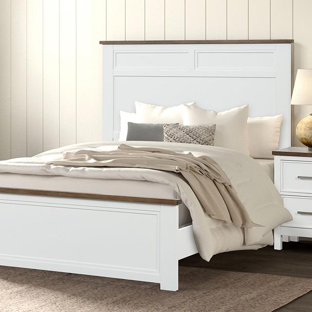 Pinetop 4 & 5 Piece Twin Bedroom Set White & Blue - US Furniture & Mattress (Waterbury,CT)*