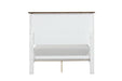 Pinetop 4 & 5 Piece Twin Bedroom Set White & Blue - US Furniture & Mattress (Waterbury,CT)*