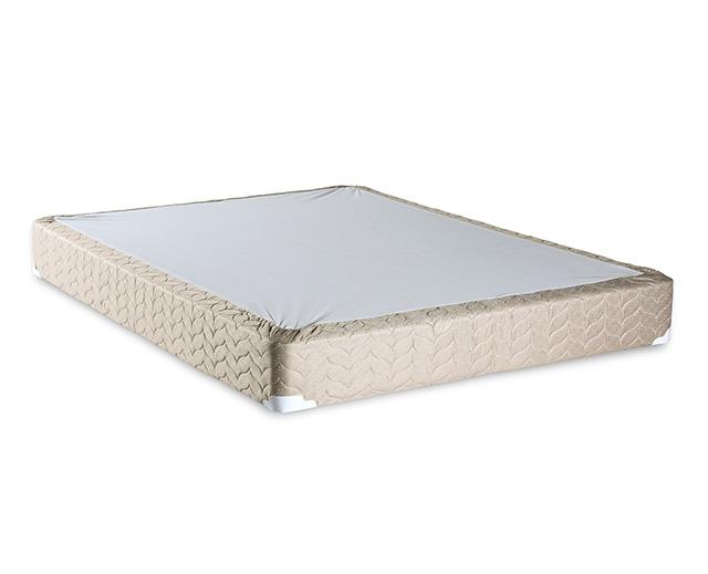 Lilium White/Brown Foundation, Twin - US Furniture & Mattress (Waterbury,CT)*