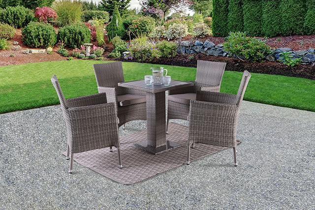 Aminta Patio Bistro Set (3 & 5 PC) - US Furniture & Mattress (Waterbury,CT)*