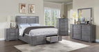 REGULUS Cal.King, E.King, & Queen Bed - US Furniture & Mattress (Waterbury,CT)*