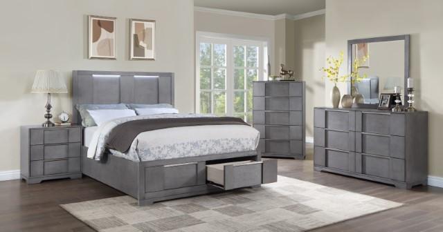 REGULUS Cal.King, E.King, & Queen Bed - US Furniture & Mattress (Waterbury,CT)*
