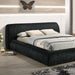 Palmdale Bed Black & Ivory - US Furniture & Mattress (Waterbury,CT)*