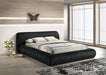 Palmdale Bed Black & Ivory - US Furniture & Mattress (Waterbury,CT)*