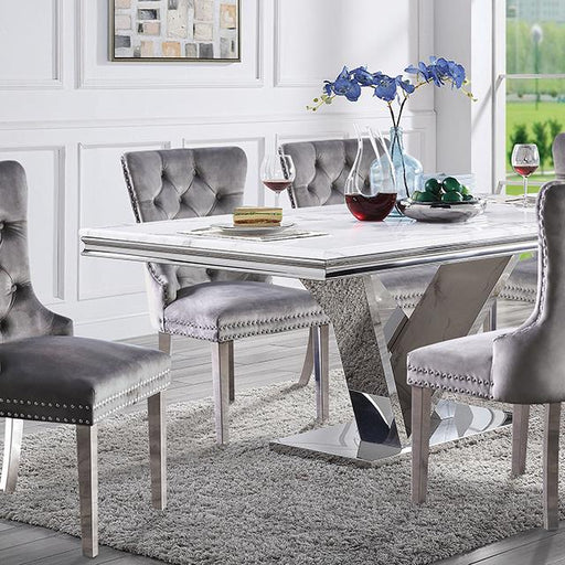 Valdevers 7 Pc Dining Table Set - US Furniture & Mattress (Waterbury,CT)*