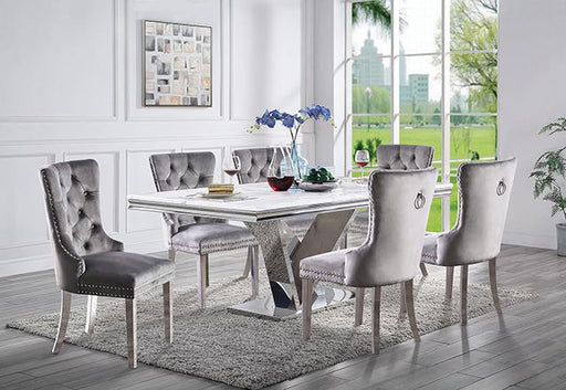 Valdevers 7 Pc Dining Table Set - US Furniture & Mattress (Waterbury,CT)*