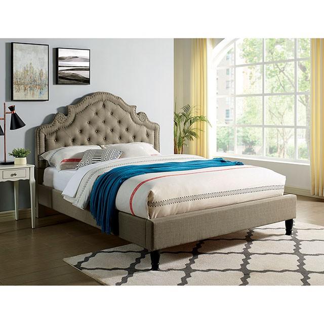 Aubree Cal.King & E.King Bed - US Furniture & Mattress (Waterbury,CT)*