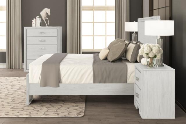Basilone E.King Bed - US Furniture & Mattress (Waterbury,CT)*