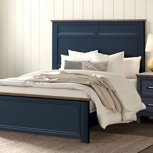 Pinetop 4 & 5 Piece Twin Bedroom Set White & Blue - US Furniture & Mattress (Waterbury,CT)*