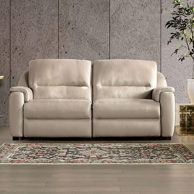 ALTAMURA Power Loveseat, Gray & Beige - US Furniture & Mattress (Waterbury,CT)*