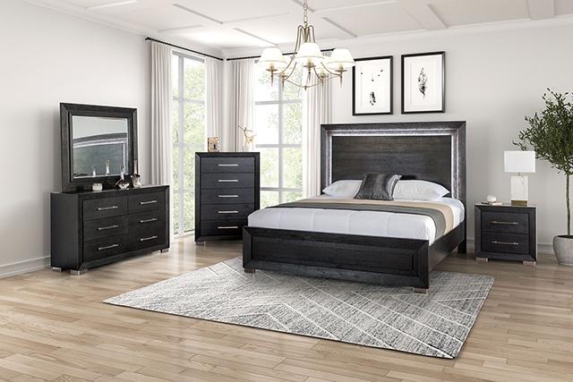 Ashbourne E.King, Queen, & Cal.King Bed - US Furniture & Mattress (Waterbury,CT)*