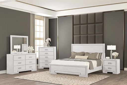 Basilone E.King Bed - US Furniture & Mattress (Waterbury,CT)*