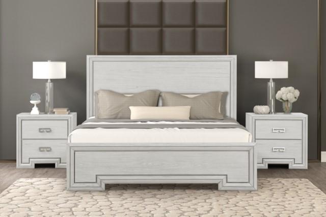Basilone E.King Bed - US Furniture & Mattress (Waterbury,CT)*