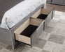 REGULUS Cal.King, E.King, & Queen Bed - US Furniture & Mattress (Waterbury,CT)*