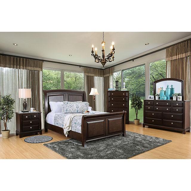 Litchville Brown Cherry Media Chest - US Furniture & Mattress (Waterbury,CT)*