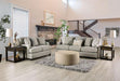 STEPHNEY Loveseat, Gray/Gold - US Furniture & Mattress (Waterbury,CT)*