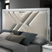 Emmeline 4 & 5 Piece Queen Bedroom Set Gray & White - US Furniture & Mattress (Waterbury,CT)*