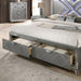 Emmeline 4 & 5 Piece Queen Bedroom Set Gray & White - US Furniture & Mattress (Waterbury,CT)*